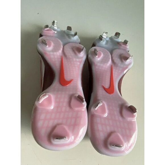 Nike Force Zoom Trout 8 Pro Red Metal Baseball Cleats CZ5915-616 Men's Sz 11 - Picture 11 of 12